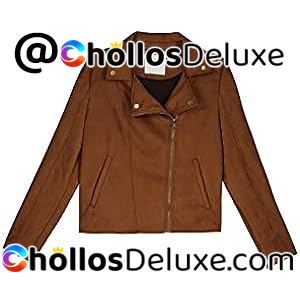 Springfield Motera Efecto Ante Chaqueta Mujer
