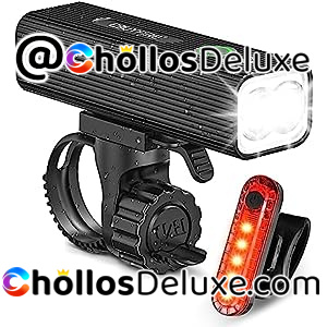 Pack de 2 Luces Bicicleta LED Recargables IPX5