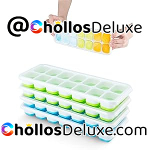 Pack de 4 Cubiteras con Tapa