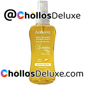 Babaria Spray de Manos Hidroalcohólico Antiséptico Vainilla 100ml