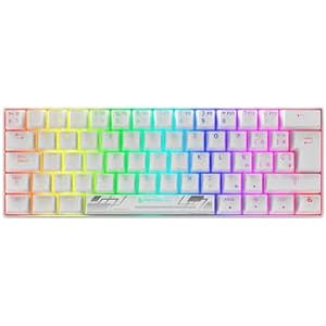 Newskill Pyros Speed Pro Series Ivory Teclado Mecánico Gaming RGB
