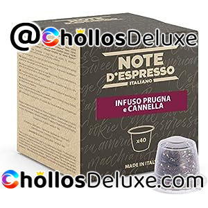 Note d'Espresso 40 Cápsulas Tisana de Ciruela y Canela