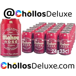 24x Mahou Rosé Cerveza con Toque Afrutado 33cl