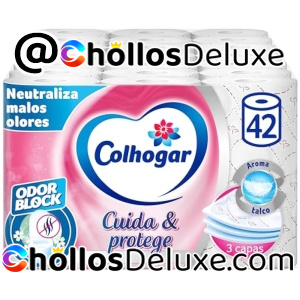 42 Rollos Colhogar Papel Higiénico Protect