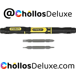 Stanley Destornillador 4 en 1