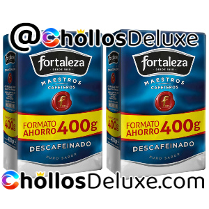 2x Café Fortaleza Molido Descafeinado 400gr
