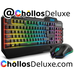 Pack Gaming Krom Krusher Teclado y Ratón RGB
