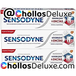 3x Sensodyne Sensibilidad y Encías Pasta Dientes Blanqueante