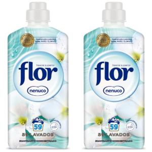 2x Flor Nenuco 59 Lavados Suavizante Ropa
