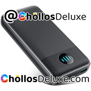 Batería Externa 33800mAh 3 Puertos 15W