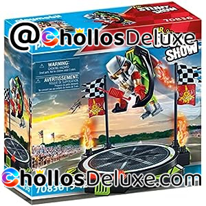 Playmobil Air Stuntshow Piloto con Mochila Propulsora