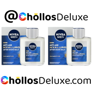 2x Nivea Men Hyaluron Bálsamo After Shave 100ml