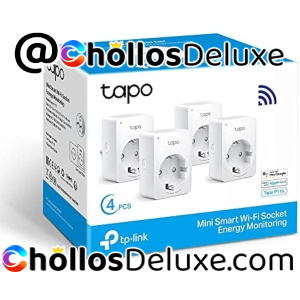 Pack de 4 TP-Link Tapo P110 Enchufes Inteligentes