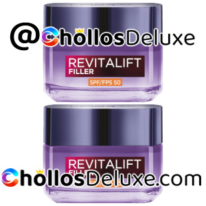 2x L'Oréal Crema Rellenadora Anti-Edad con Ácido Hialurónico