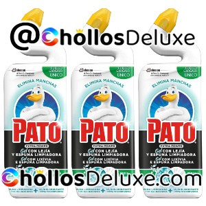 3x Pato WC Power Lejía Fresh 750ml