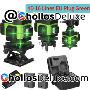 Nivel Láser Inalámbrico 4D 16 Líneas +Extras