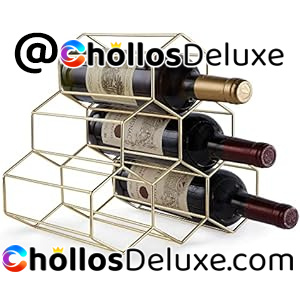 Botellero Apilable de Metal