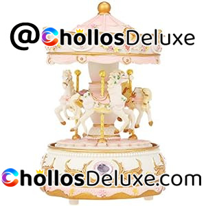 Carrusel Caja de Música LED