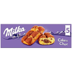 Milka Cake & Choc Bizcocho con Pepitas de Chocolate con Leche 175g
