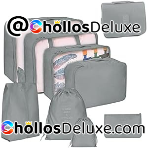 Set de 9 Organizadores para Maletas