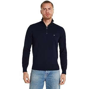 Tommy Hilfiger 1985 Zip Mock Jersey para Hombre