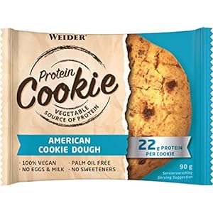 12x Weider Protein Cookies American Cookie Dough 90g