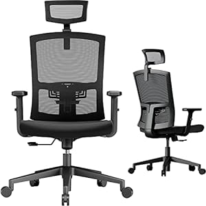 Silla Escritorio Malla con Soporte Lumbar