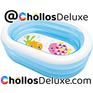 Piscina Hinchable Intex My Sea Friends 163x 107x 46cm 230 Litros