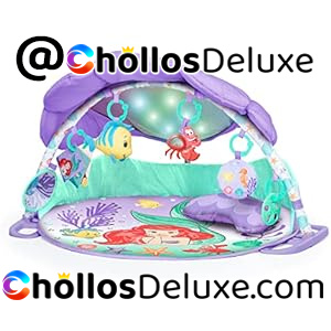 Manta de Actividades y Juegos La Sirenita con Luces y Melodías