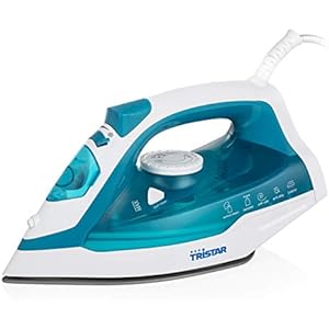 Plancha TriStar Turquesa/Blanco 2600W