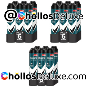 18x Rexona Black & White Invisible Hombre 200ml
