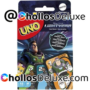 Mattel UNO Disney Buzz LightYear Juego de Cartas