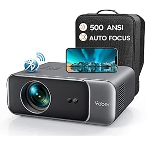 Proyector WiFi Bluetooth 1080P FHD HDMI/USB/AV