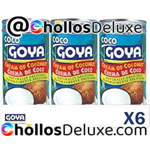 6x Goya Crema De Coco 425g
