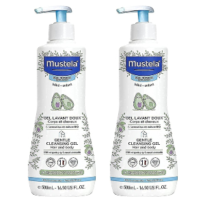 2x Mustela Gel de Baño Bebés 500ml