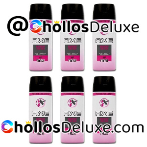6x Axe Anarchy for Her Desodorantes Mujer 150ml