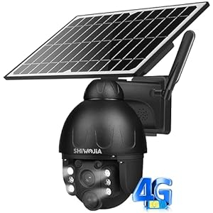 Cámara Inalámbrica 4G LTE con Panel Solar