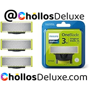 Pack 3 Cuchillas Recambio Philips OneBlade