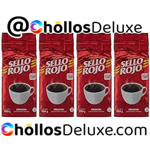 4x  Paquetes Sello Rojo Café Molido 250g
