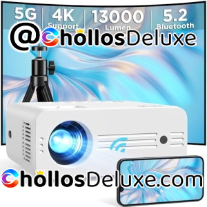 Proyector 5G WiFi Bluetooth