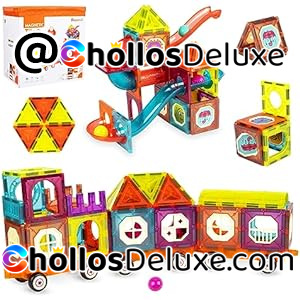 Set de 104 Bloques de Construcción Magnéticos