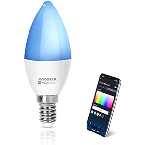 Bombilla Inteligente LED E14 Alexa/Google