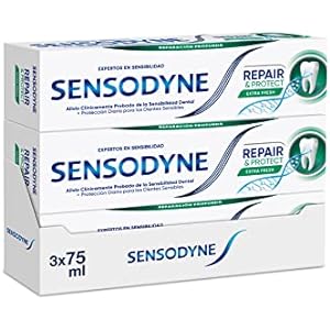 Pack de 3 Sensodyne Repair & Protect Extra Fresh Pasta de Dientes