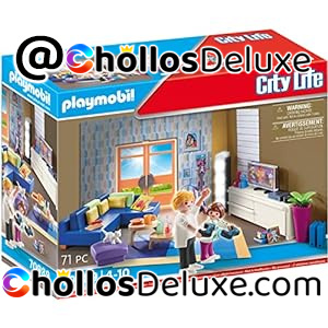 Playmobil City Life Salón con Efectos de Luz