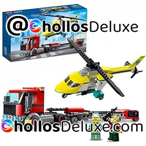 Lego City Transporte del Helicóptero de Rescate