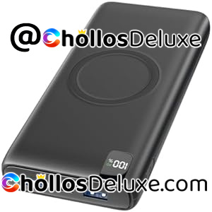Powerbank 27000mAh 25W 3 Puertos +Carga Inalámbrica