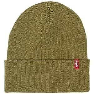 Levi's Slouchy Red Tab Beanie Gorro Unisex Adulto
