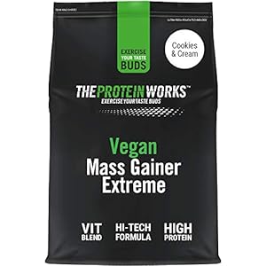 Mass Gainer Vegano Extreme Sabor Galletas con Nata