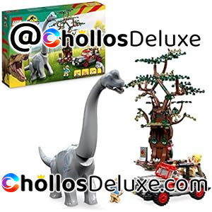 Lego Jurassic Park Descubrimiento del Braquiosaurio
