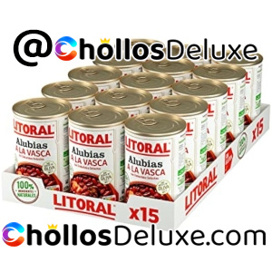 Pack de 15 Litoral Alubias a la Vasca 430g